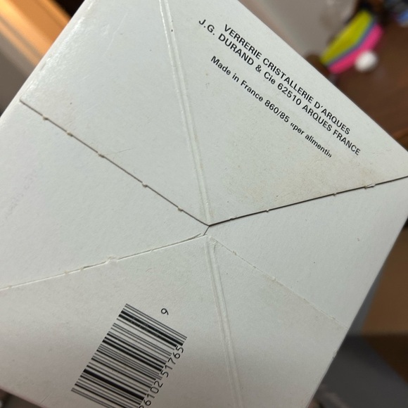 NIB Clear Champagne Flute Glasses - Picture 3 of 5